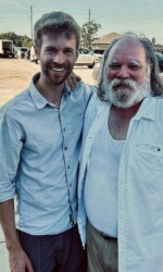 On location for No More Harm, with director Chris Hartwell.