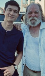 Me and actor Harry Shum Jr. after shooting our scenes for the film No More Harm.