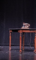 Before The Fire - on stage Alec as Pastor Stewart